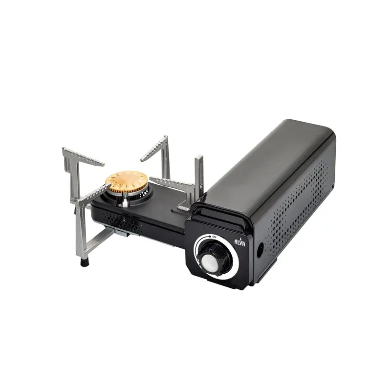 ALVA Mini Fold up Butane Stove Black - CCR 112