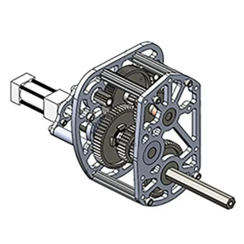 AndyMark EVO Shifter Short Hex Shaft, StageA 3 - 45.33:1 Ratio 2:1, StageB 3 - 15.11:1 Ratio 2:1
