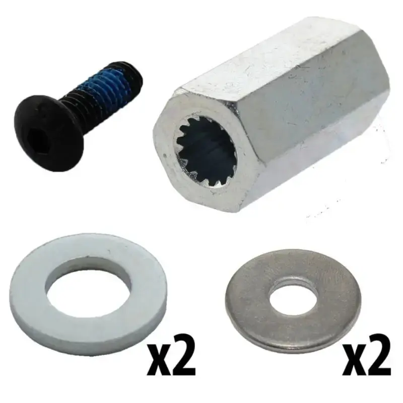 AndyMark Falcon 500 Spline to 1/2in. Hex Shaft Adapter 0.5in.