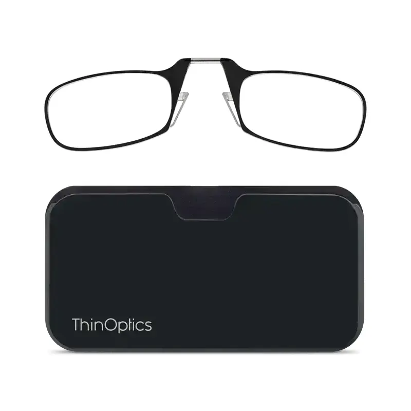 ThinOptics Readers + Black Universal Pod - +2.50