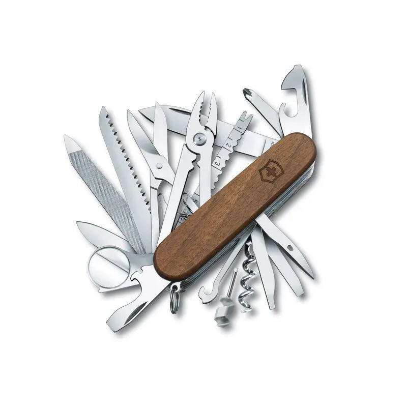 Victorinox Swiss Champ Walnut Wood 91mm - V1.6791.63