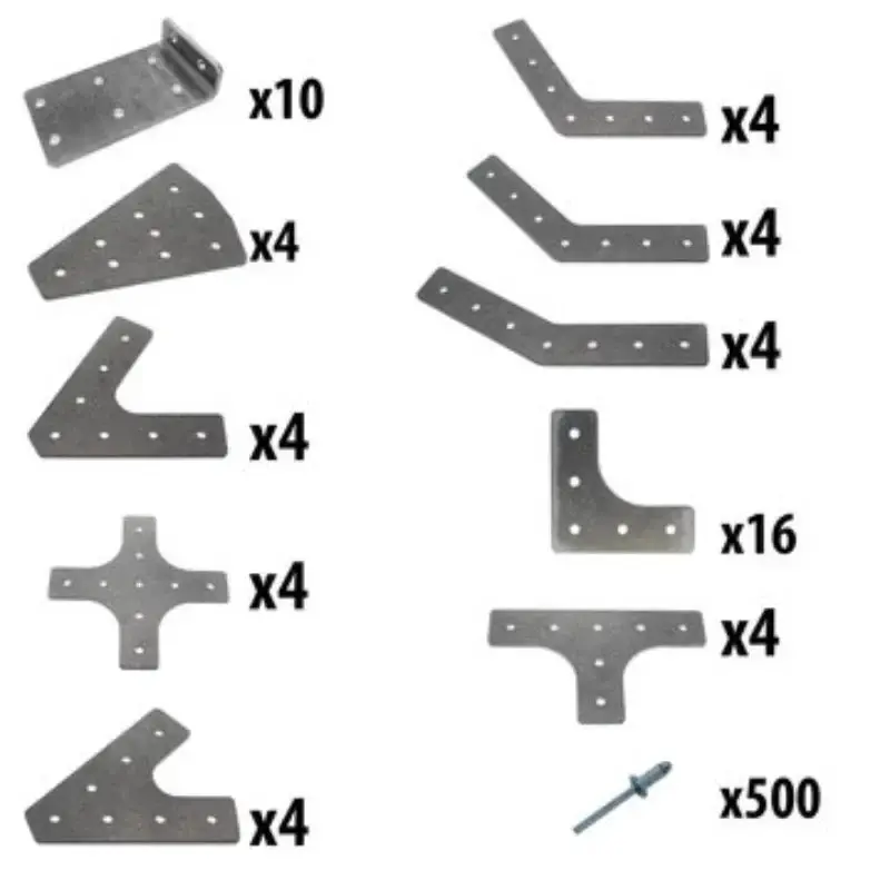 AndyMark Mega Gusset Starter Pack