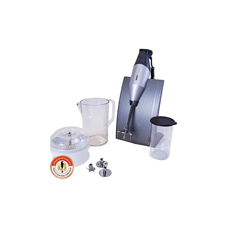 Bamix Swissline 200W Hand Blender - Silver