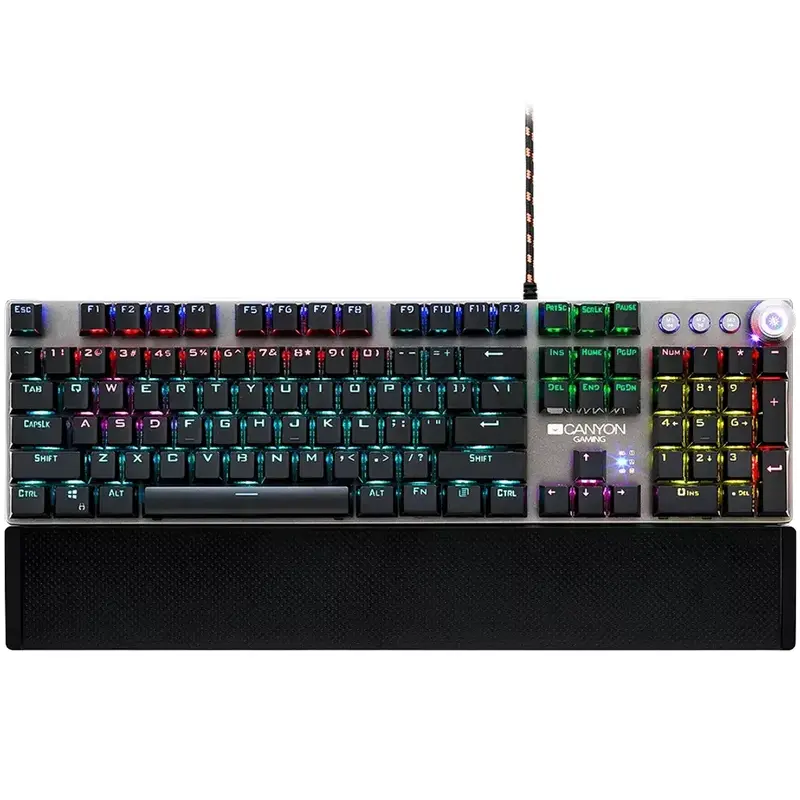 Canyon GK-7 Nightfall  Mechanical Gaming Keyboard Dark Grey