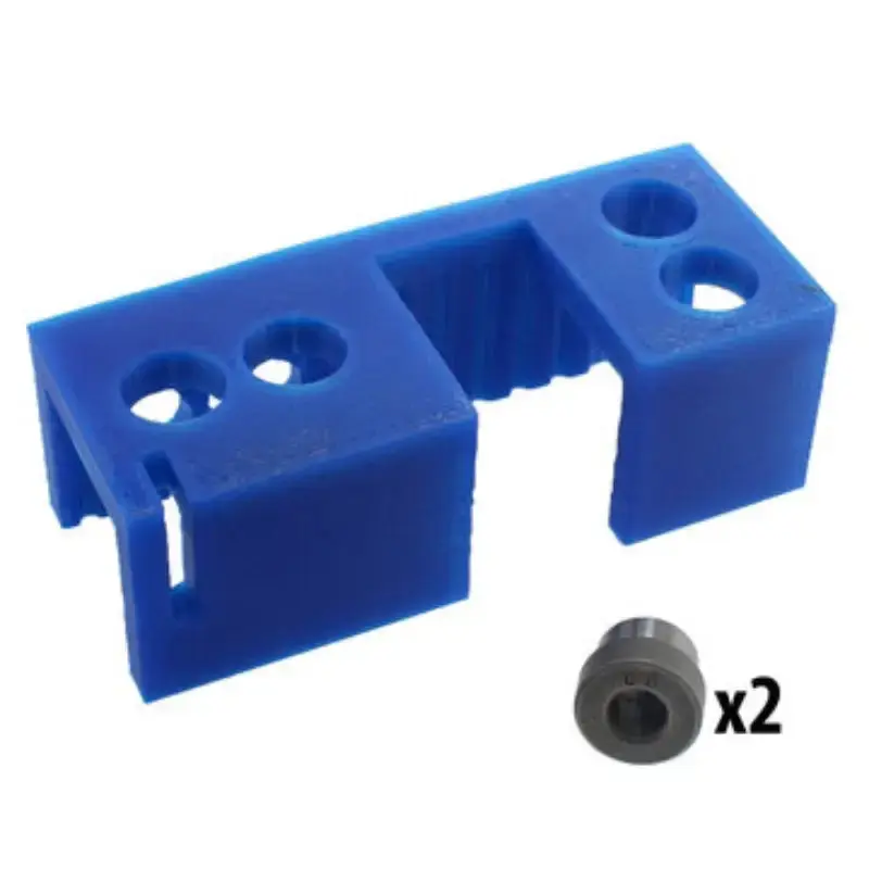 AndyMark 3D Printed Peanut Extrusion Drill Guide w/ Press Fit Bushing