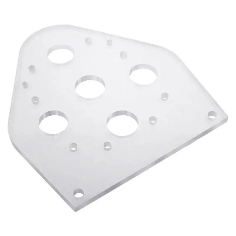AndyMark Polycarbonate 3 Motor Gearbox Plate