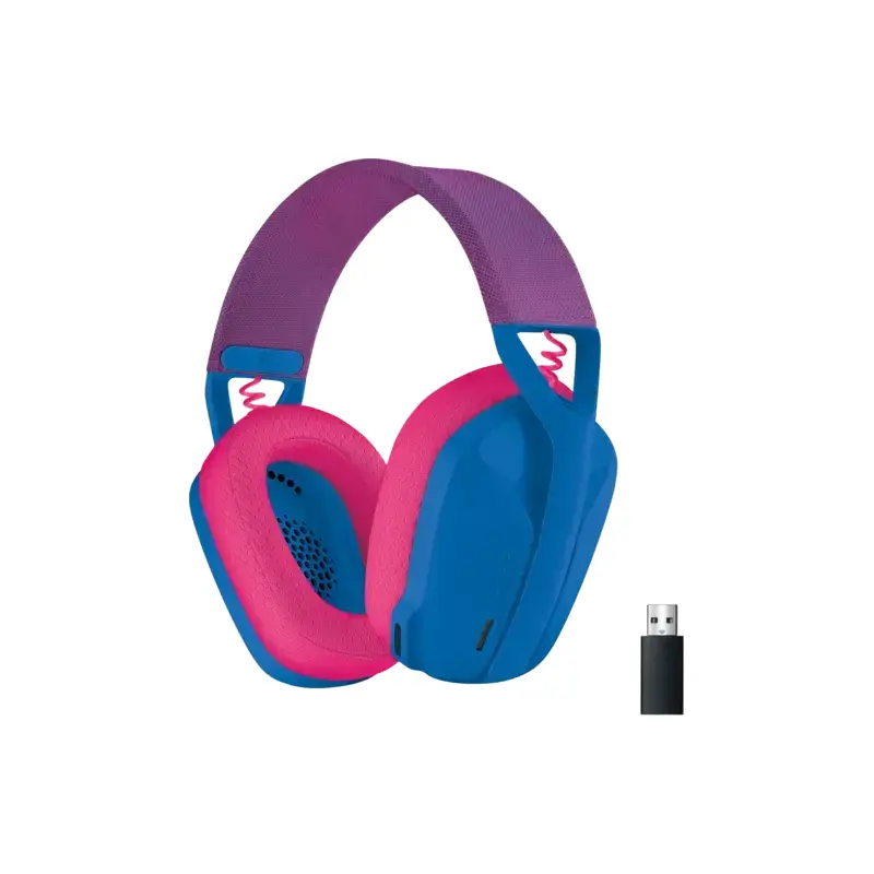 Logitech G435 Lightspeed Wireless Gaming Headset - Blue & Purple