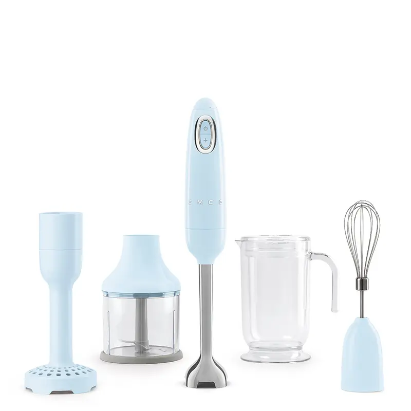 Smeg HBF02PBSA 50's Retro Style Hand Blender - Pastel Blue