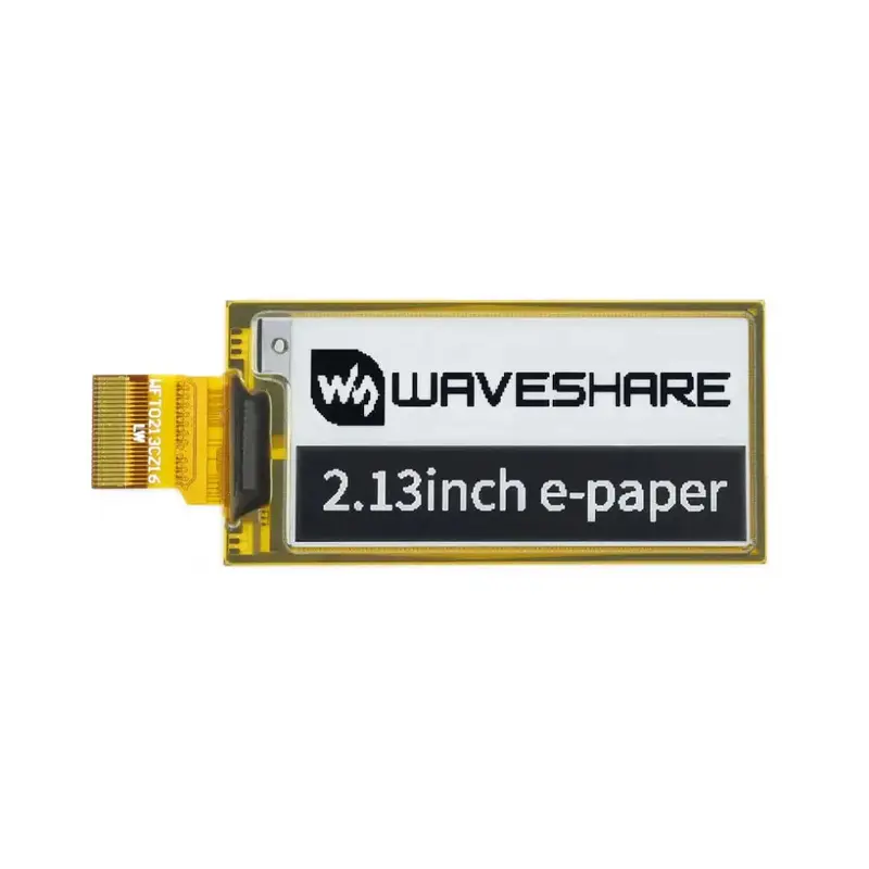 Waveshare 212x104, 2.13" Flexible E-Ink Raw Display Panel
