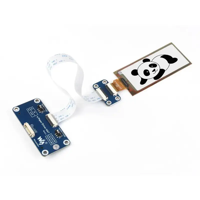 Waveshare Flexible E-Ink Display HAT for Raspberry Pi, 296128, 2.9"