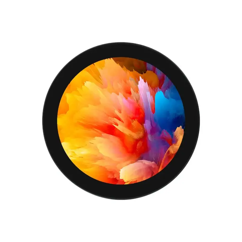 Waveshare 4" HDMI Round Touch Display, 720  720, IPS, 10-Point Touch, Round LCD