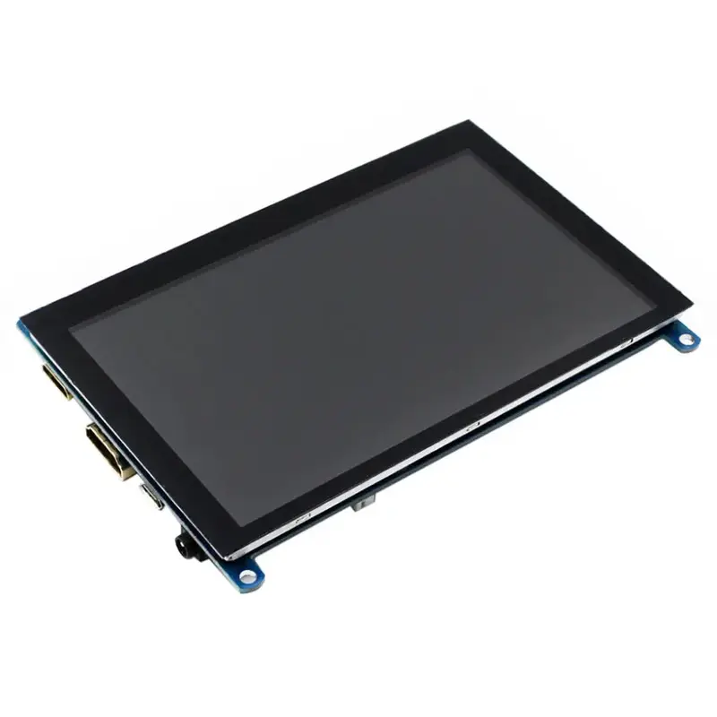Waveshare 5" Capacitive Touch Screen LCD (H), 800480, HDMI, Various Systems Support