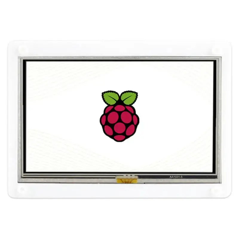 Waveshare 5" Resistive Touch Screen LCD w/ Bicolor Case, 800480, HDMI, Low Power