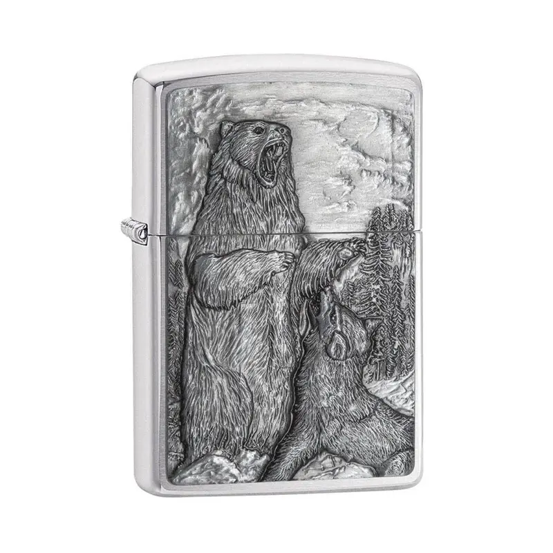 Zippo Bear vs Wolf