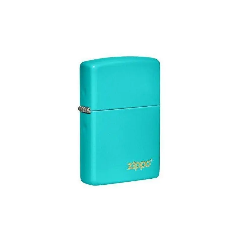 Zippo Flat Turquoise Zippo Logo
