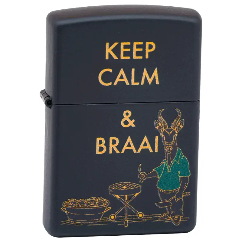 Zippo Keep Calm & Braai