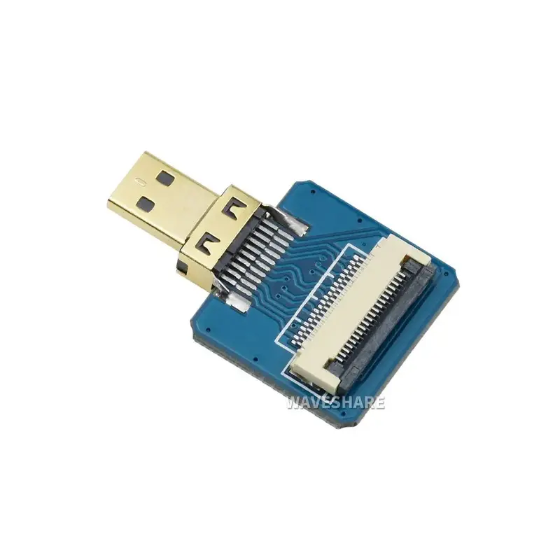 Waveshare DIY Micro HDMI Adapter Horizontal