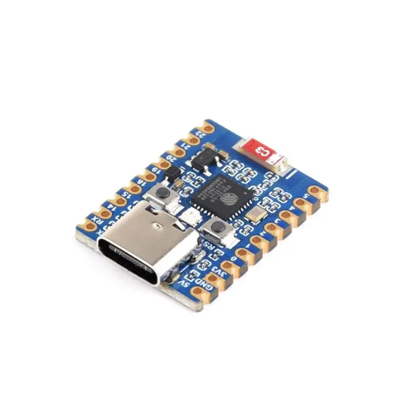 Waveshare ESP32-C6 Mini Dev Board, Based on ESP32-C6FH4, 2.4GHz WiFi 6 & Bluetooth 5 (No Headers)