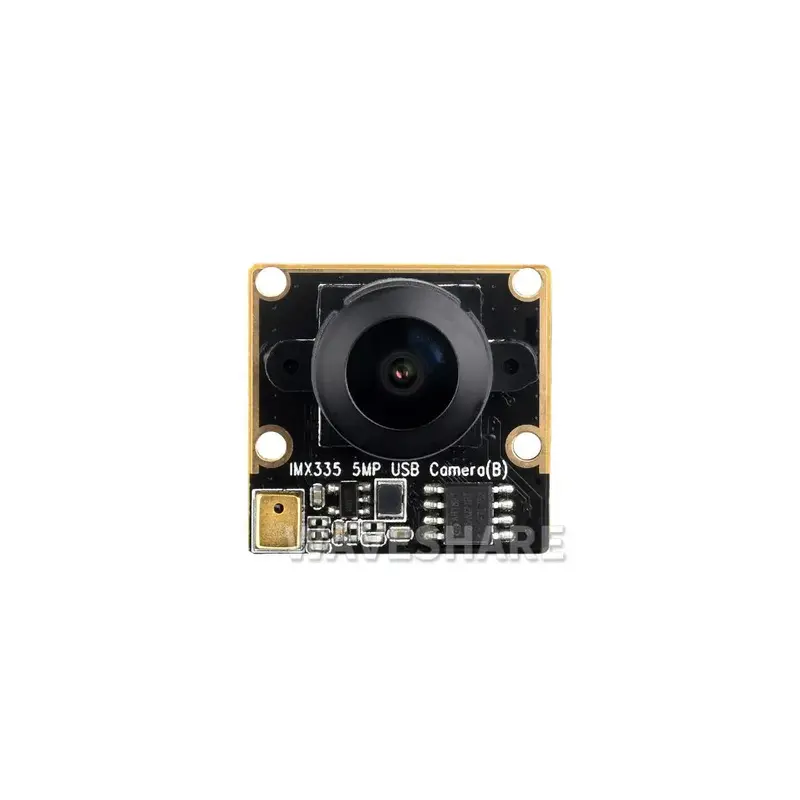 Waveshare IMX335 5MP USB Camera (B), 2K Video Recording, Wide Dynamic Range