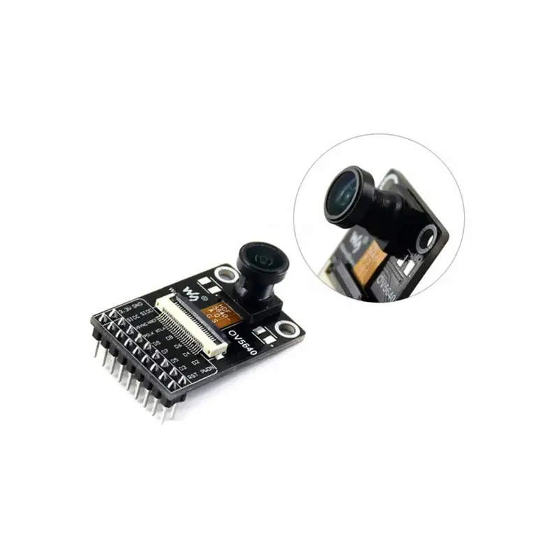 Waveshare OV5640 Camera Board (B), 5 MP (2592x1944), Fisheye Lens