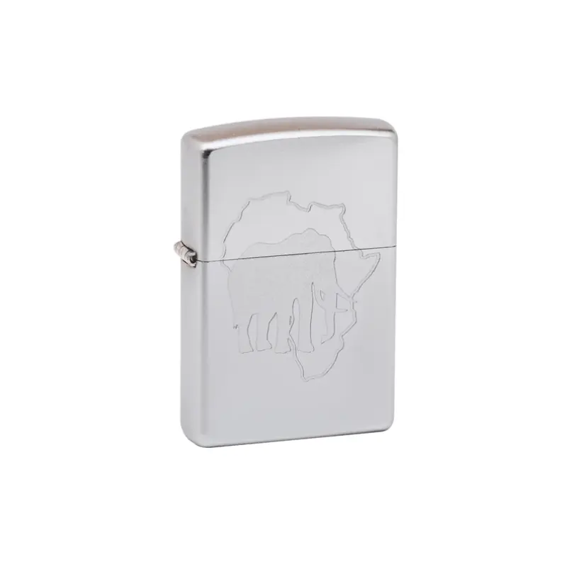 Zippo Africa and Elephant Design