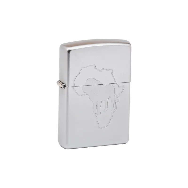 Zippo Africa and Lion Design