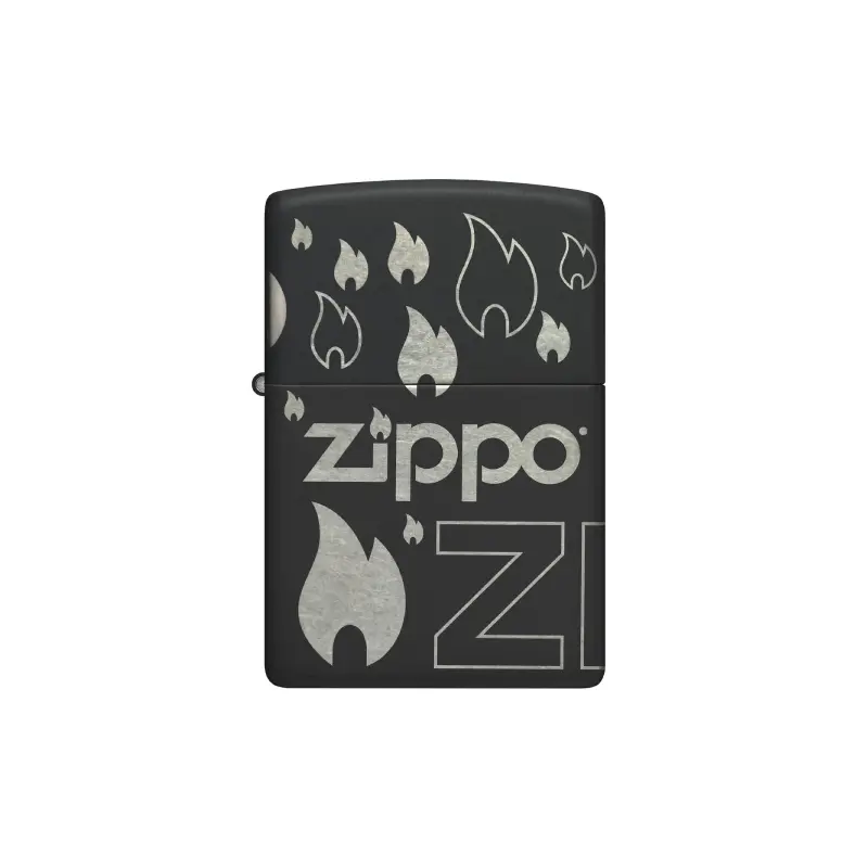 Zippo Black Matte Design