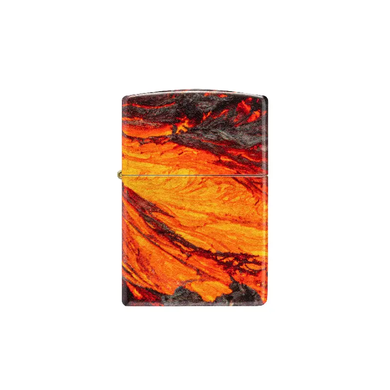 Zippo Lava Flow Design