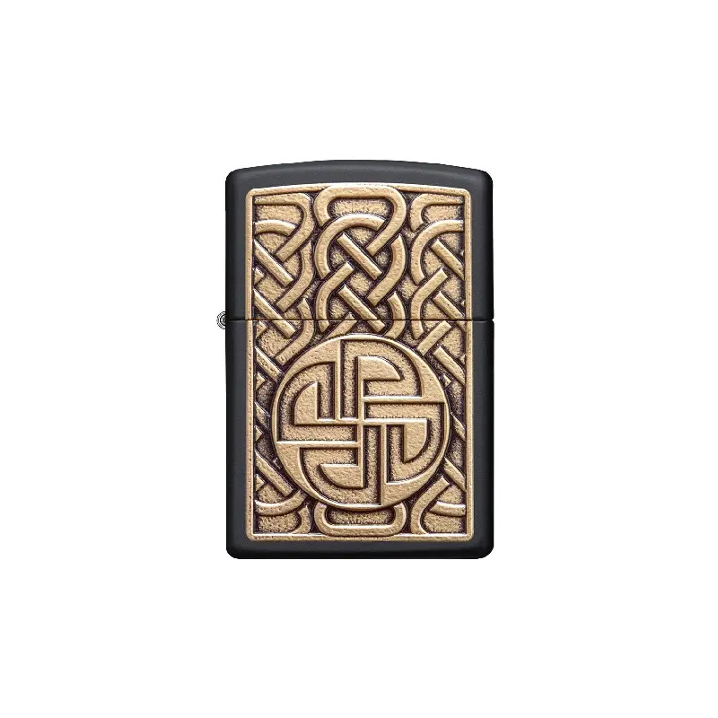 Zippo Norse Antq Brass Emblem
