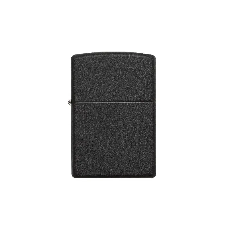 Zippo Reg Black Crackle