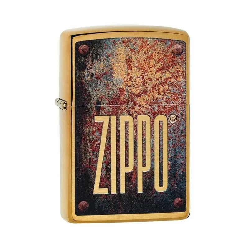 Zippo Rusty Plate Design
