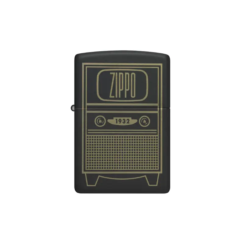 Zippo Vintage Tv Design