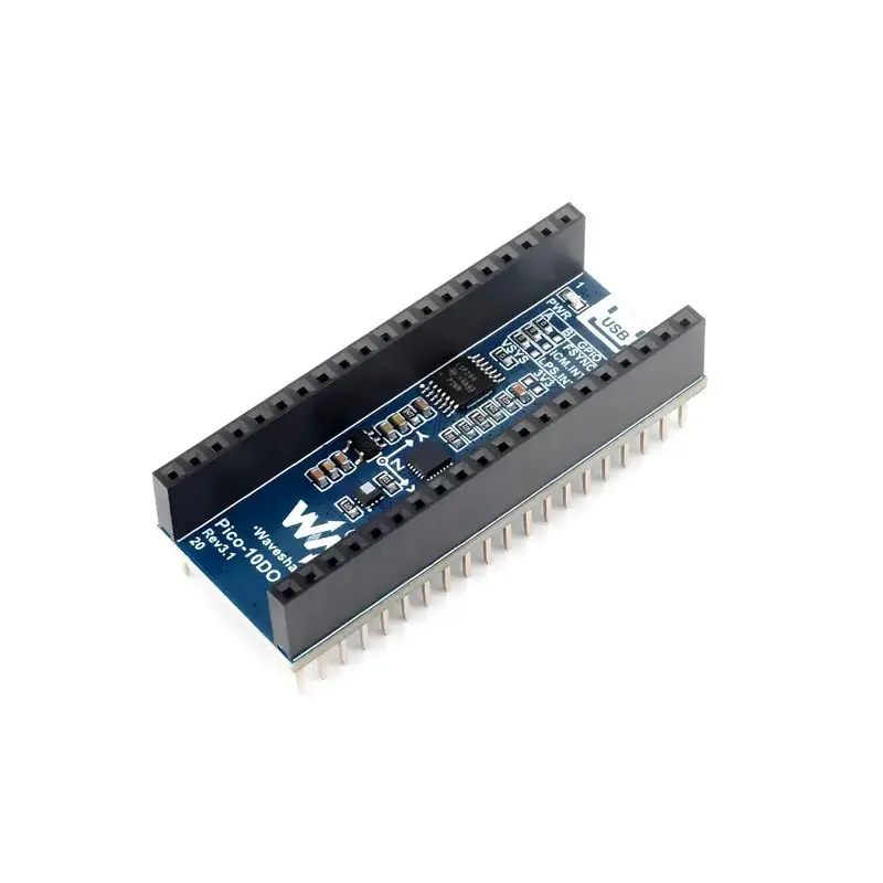 Waveshare 10-DOF IMU Sensor Module for Raspberry Pi Pico, onboard MPU9250 & LPS22HB Chip