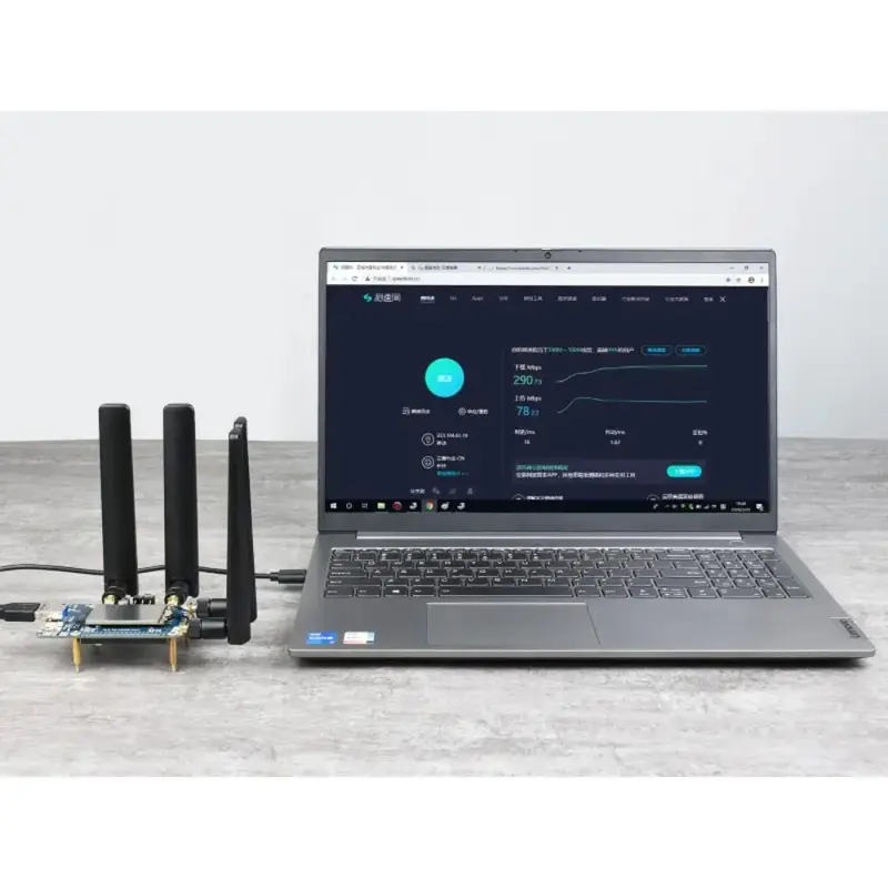 Waveshare RM500x / RM502x 5G HAT for Raspberry Pi, Quad Antennas LTE-A, Multi Band, 5G/4G/3G