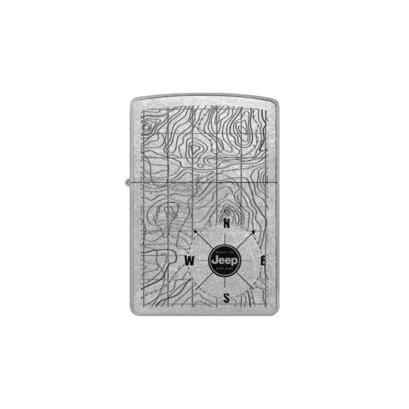 Zippo Jeep Map