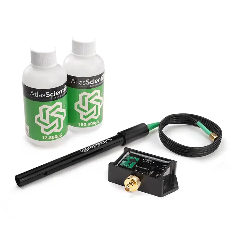 Atlas Scientific EZO Complete-Conductivity Kit - K 10 Conductivity Probe & Certificate of Calibration