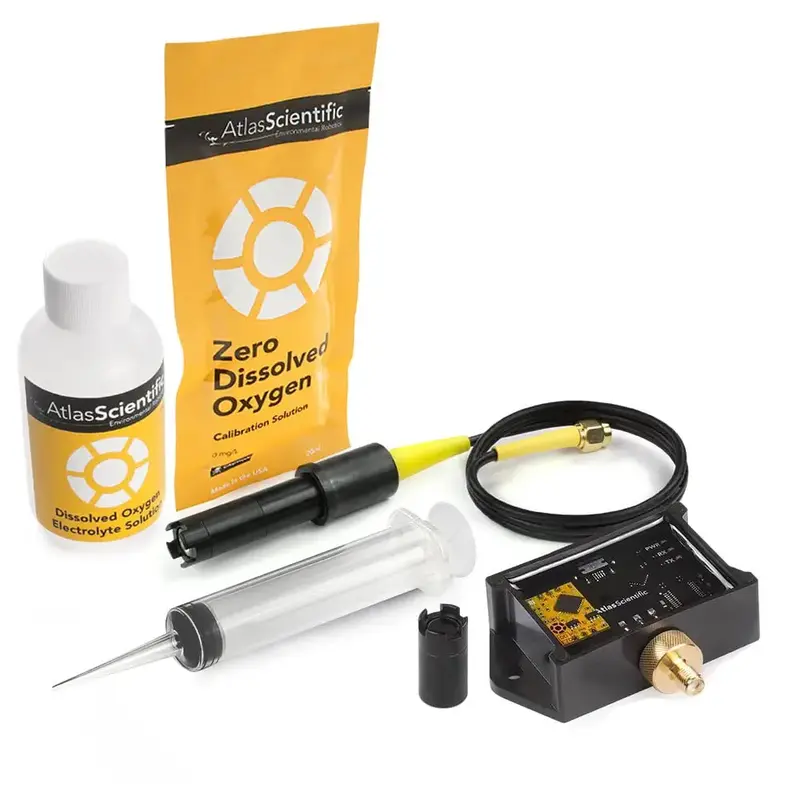 Atlas Scientific EZO Complete-Dissolved Oxygen Kit - Mini Lab Grade D.O. Probe
