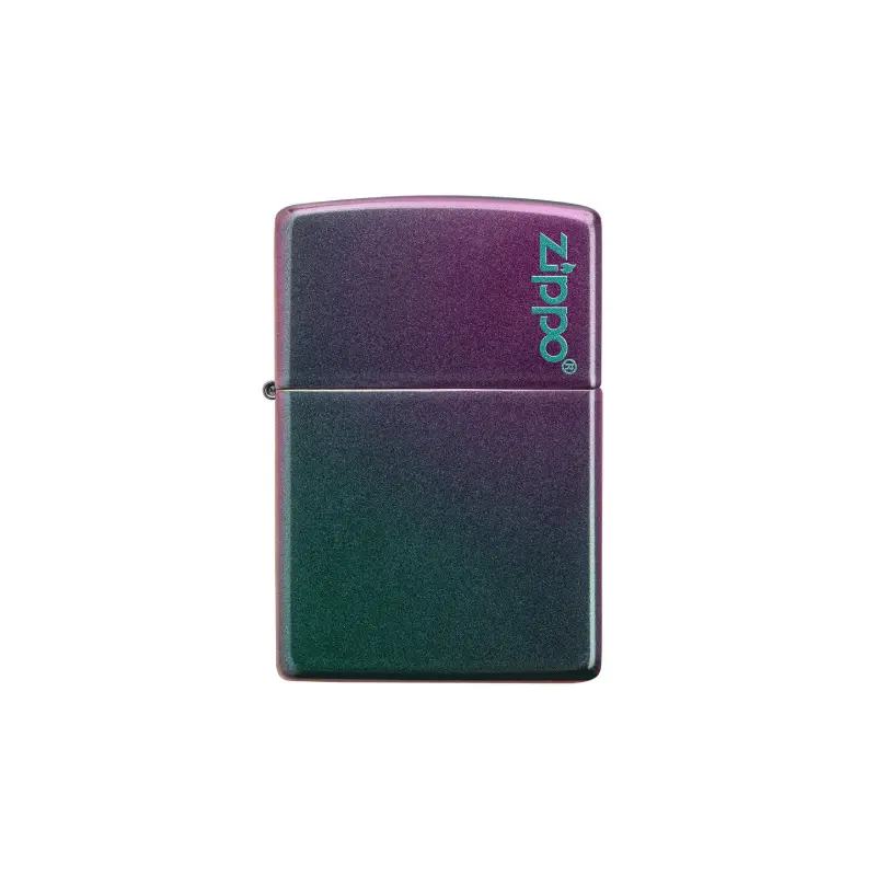 Zippo Reg Iridescent Matte Logo