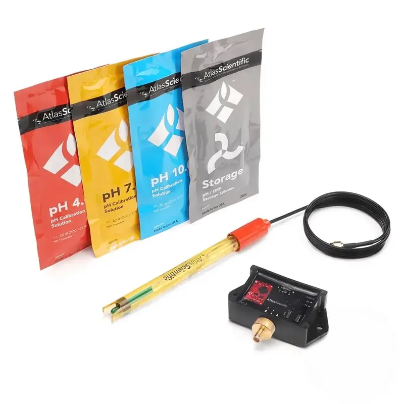Atlas Scientific EZO Complete-pH Kit w/ Lab Grade pH Probe & CoC