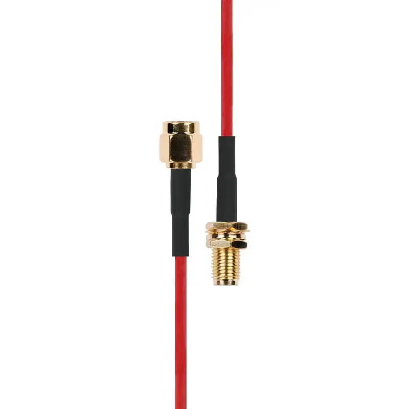 Atlas Scientific SMA Male to SMA Female Extension Cable - Red 7.5m