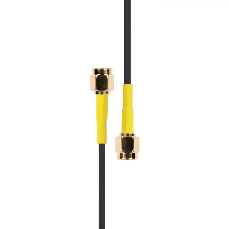 Atlas Scientific SMA Male to SMA Male Extension Cable - Yellow 50m