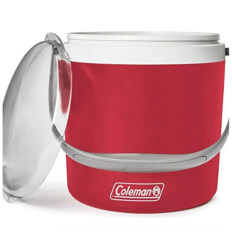 COLEMAN 9 Quart Party Circle Cooler - Heritage Red