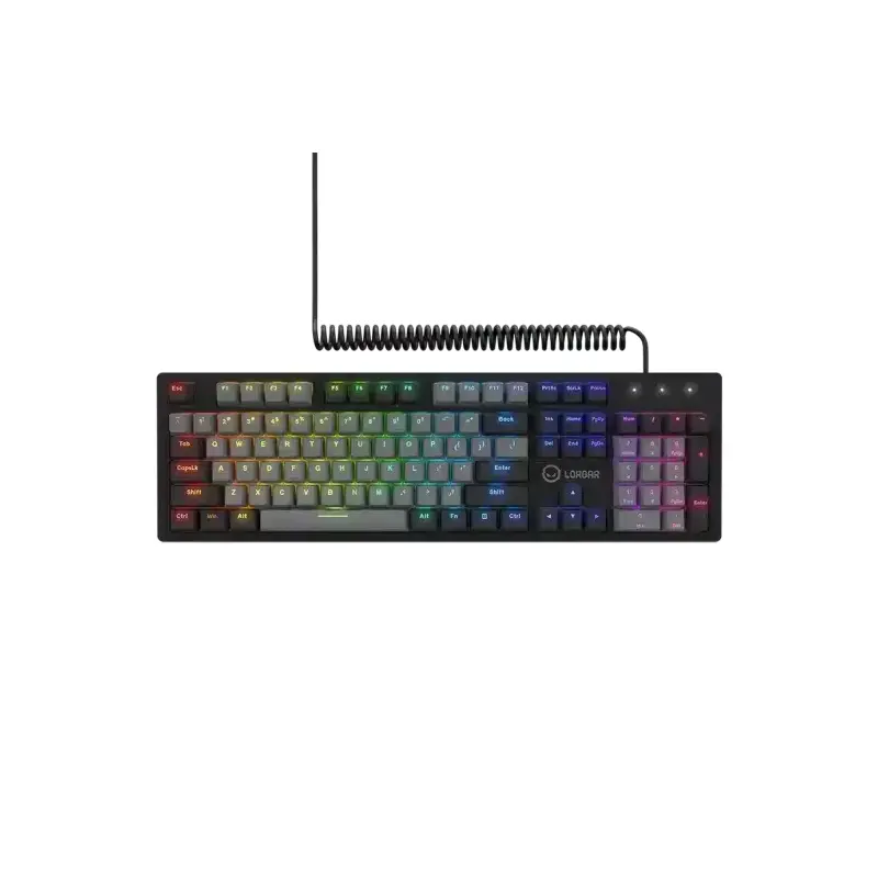 Lorgar Azar 514 RGB Wired Mechanical Gaming Keyboard Black