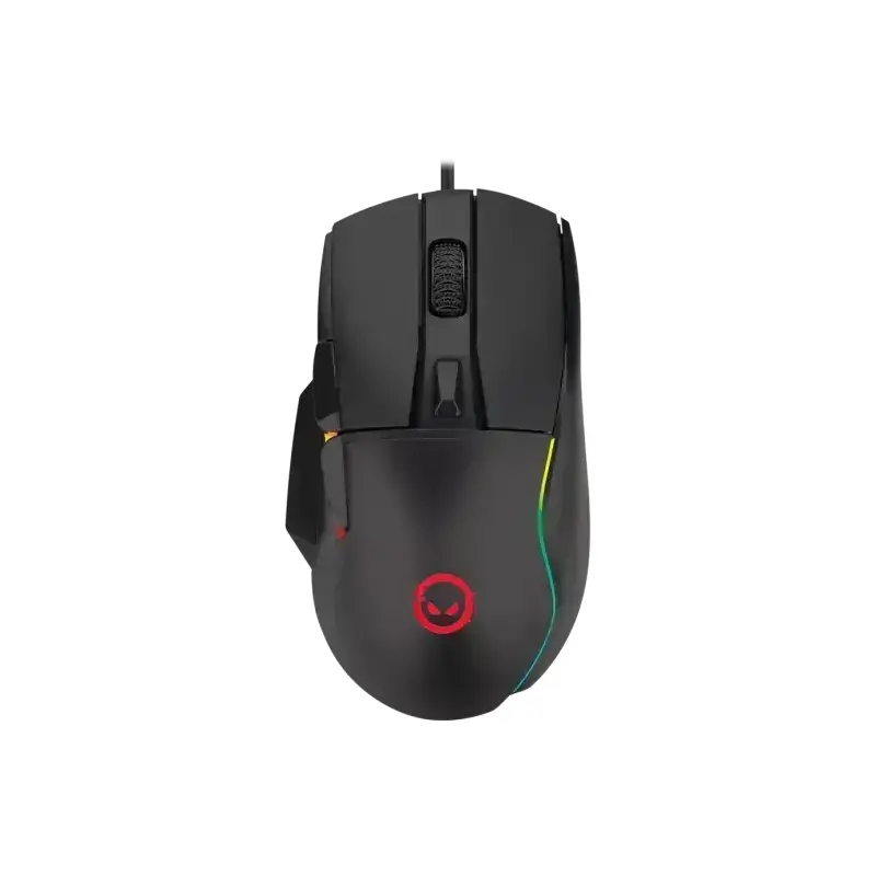 Lorgar Jetter 357 Optical RGB Gaming Mouse Black