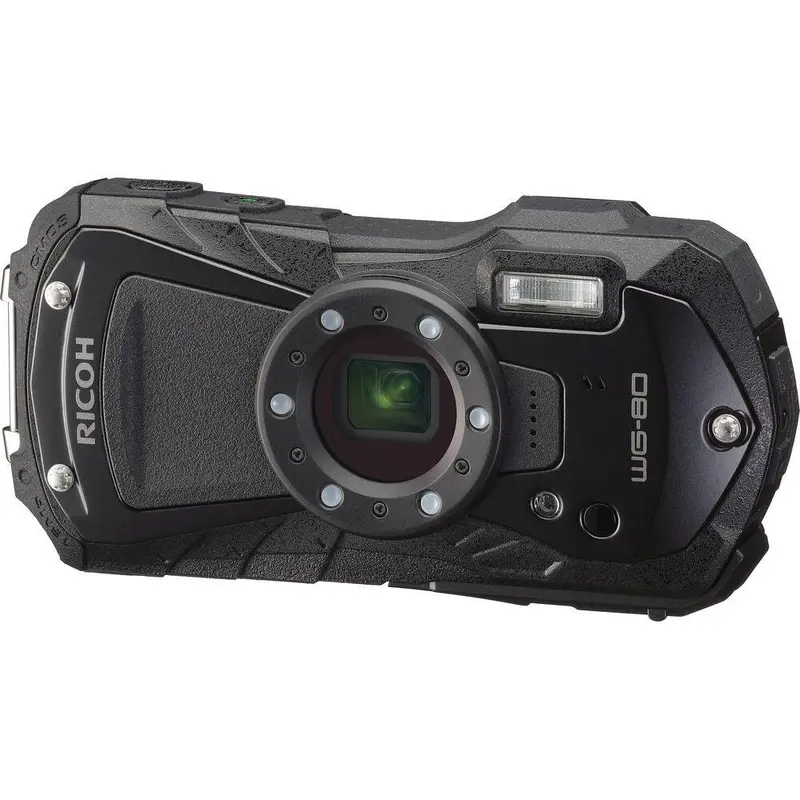 Ricoh WG-80 Digital Compact Camera (Black)