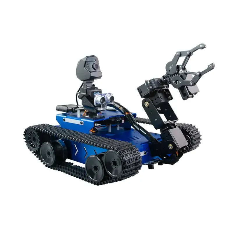 XiaoR GEEK GFS-X crawler-type AI programmable robot car with Raspberry Pi 4B 4G development kits