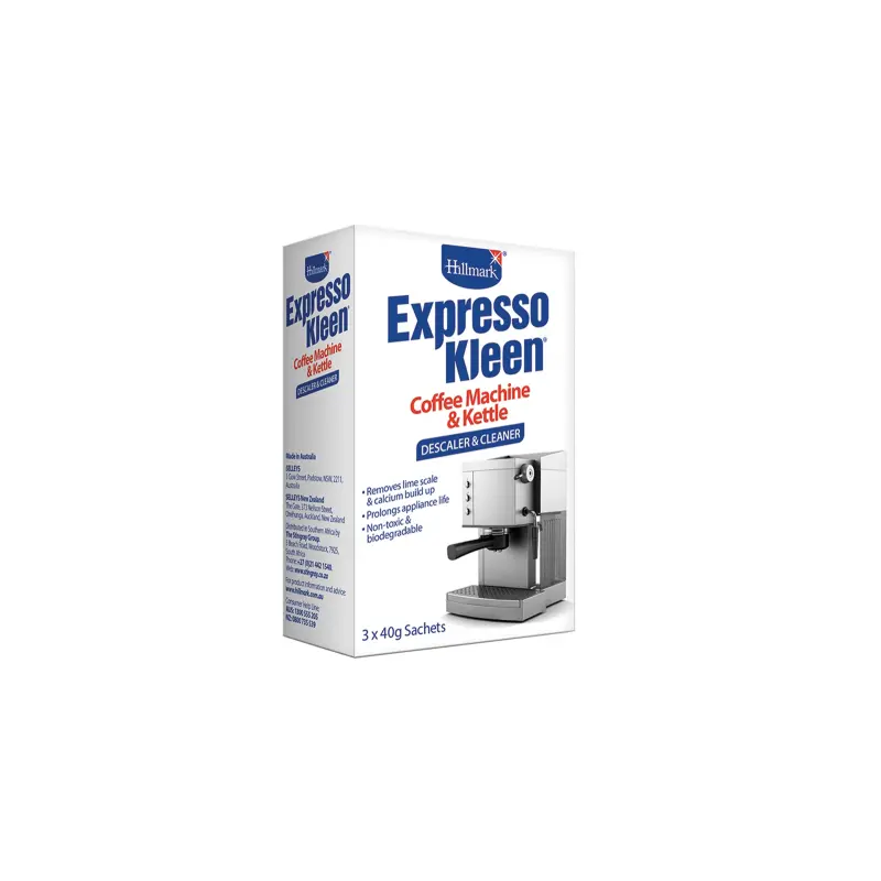 Hillmark Expresso Kleen - 3 X 40g Sachets