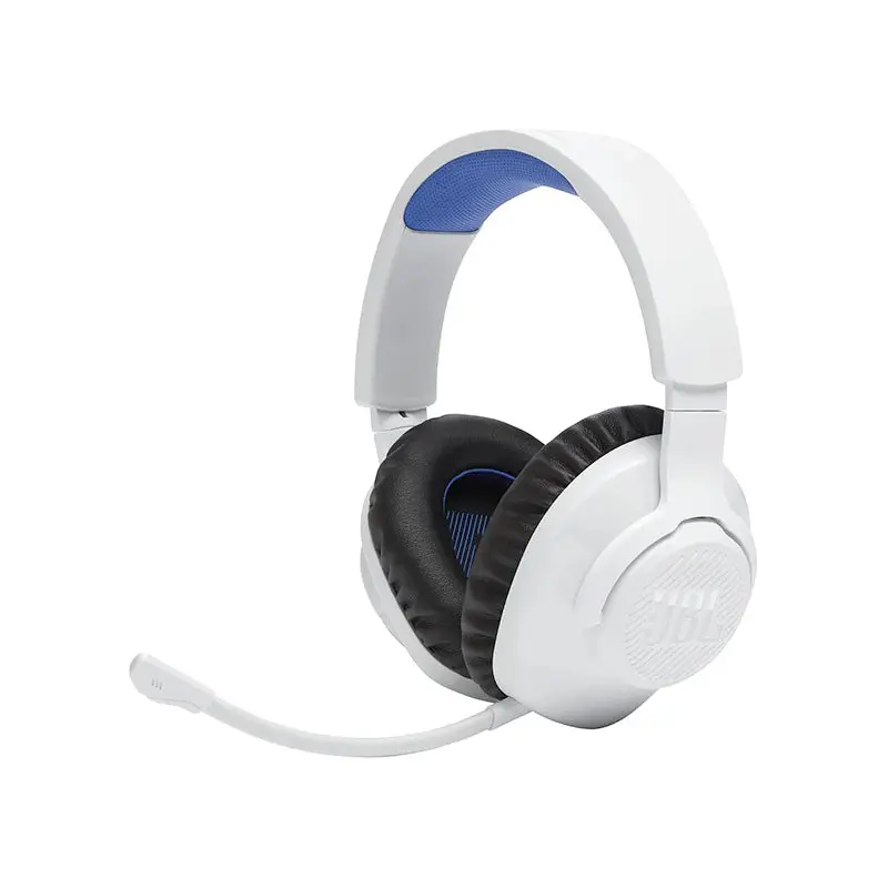 JBL Quantum 360P Wireless Gaming Headset Playstation - White/Blue