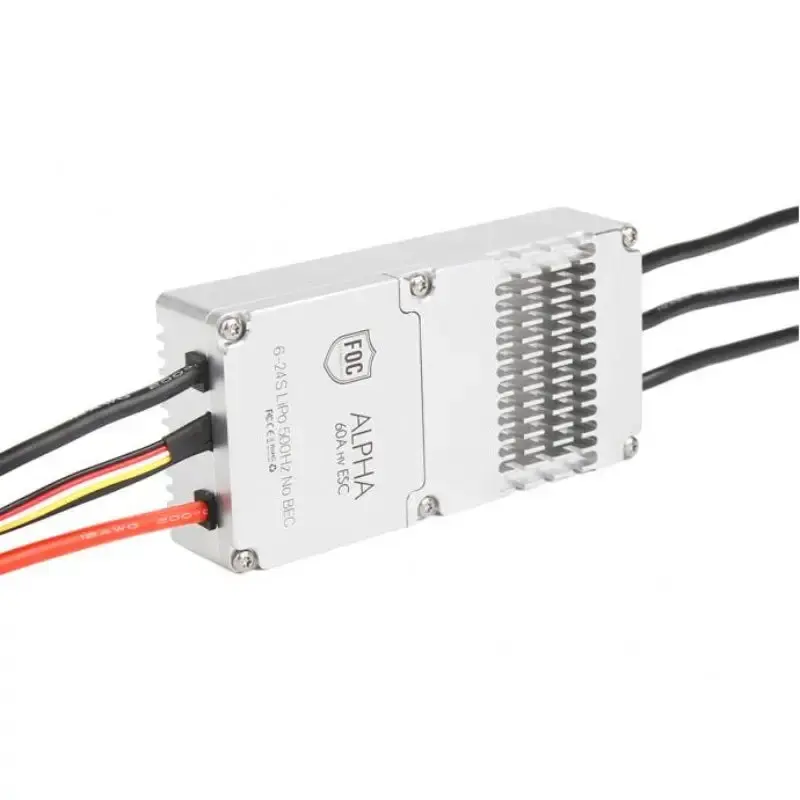 LIGPOWER Alpha 60A 24S Waterproof FOC Brushless ESC for UAVs