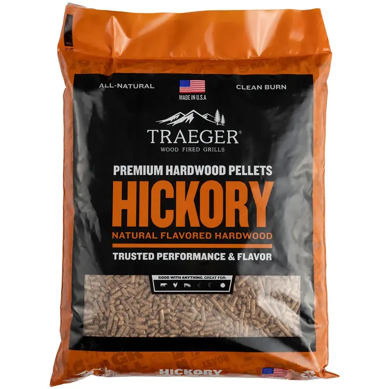 Traeger Hickory Pellets - 9 kg